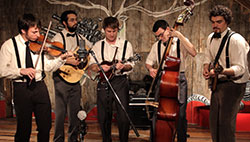 Tricky Britches bluegrass band
