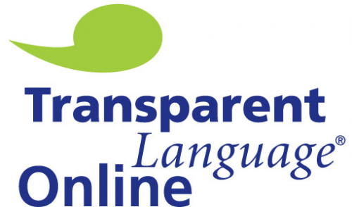 Transparent language online logo