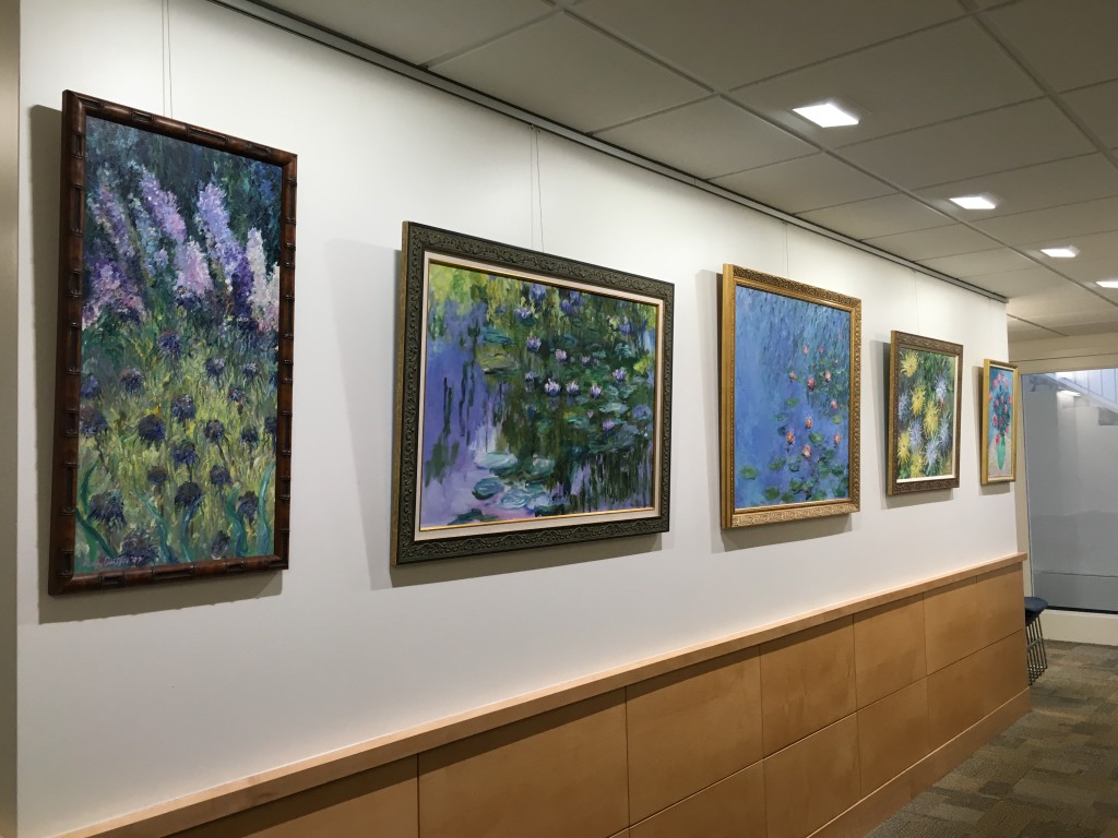 paintings by Randy Griffin in the Stier Family Gallery