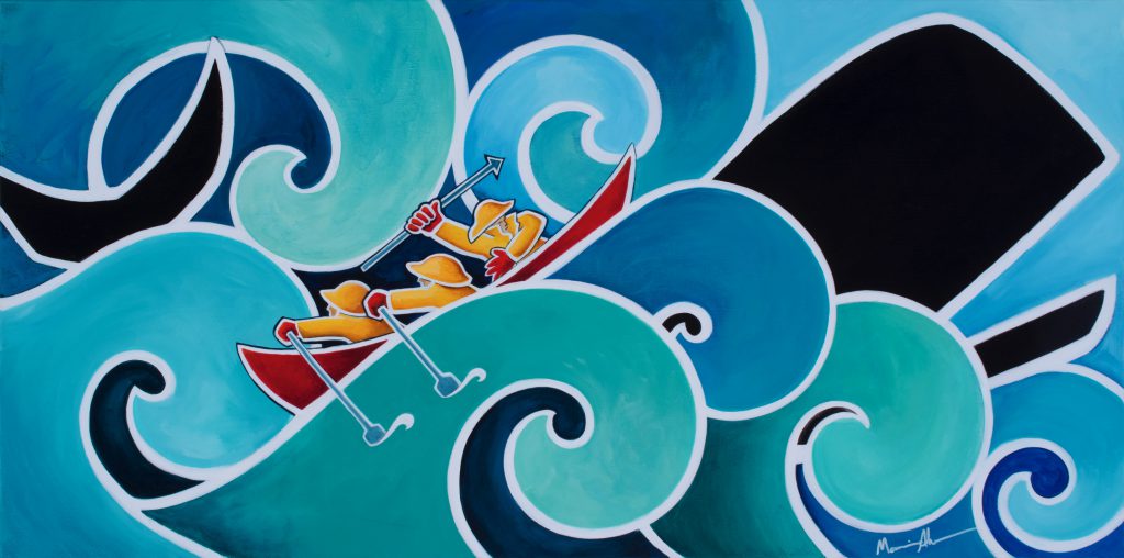 Painting by Mary Ahearn