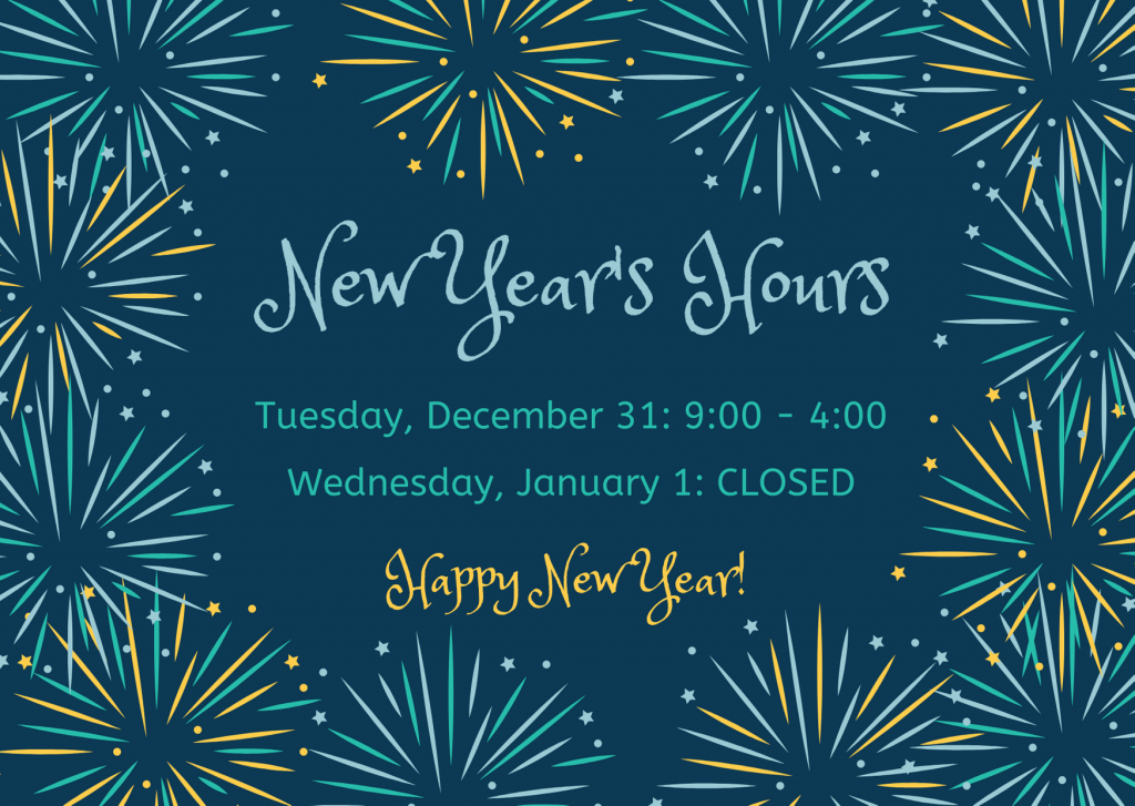New Year's Hours