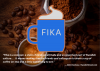 Fika: coffee break