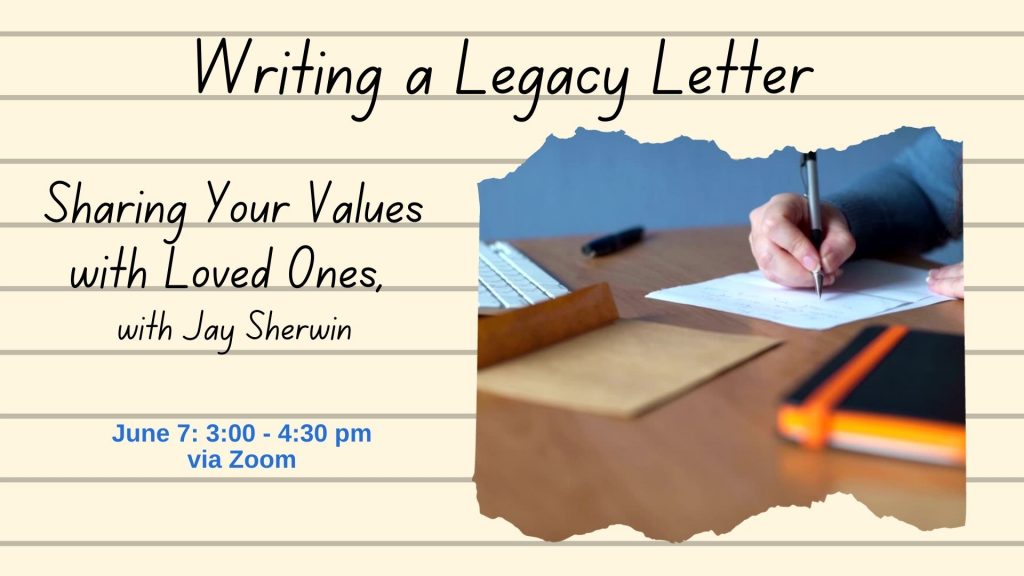 Writing a Legacy Letter