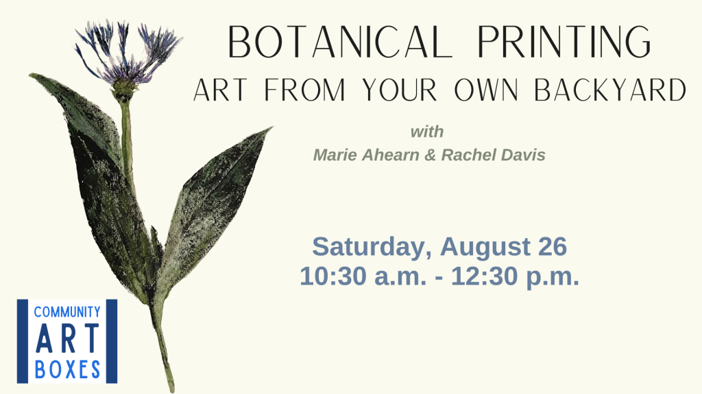 Botanical Printing workshop