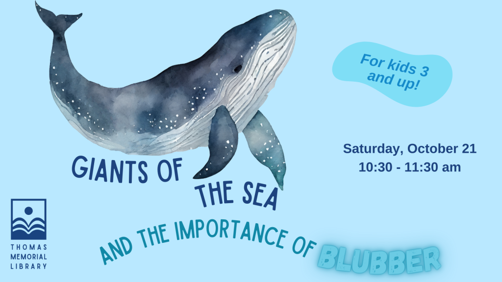 Giants of the Sea and the Importance of Blubber