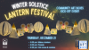 Winter Solstice Lantern Festival, Thursday December 21 at 5:00