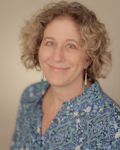 a photo of Rachel Davis, Library Director