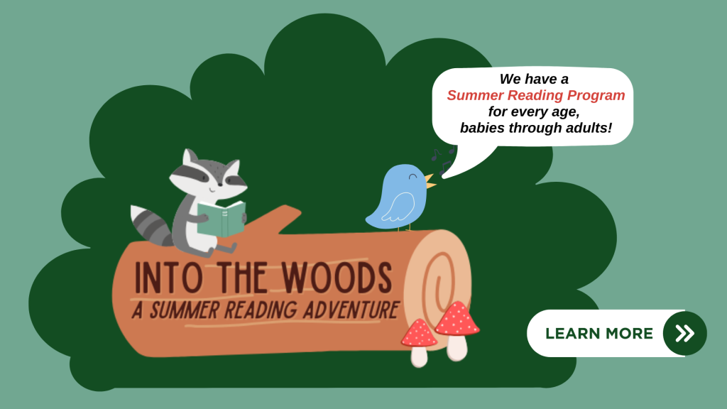 Summer Reading Programs, click for info