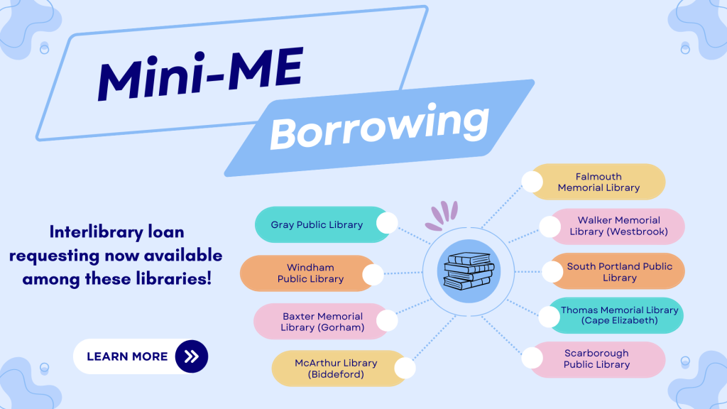 Interlibrary loan now available among these nine libraries. Click for information.