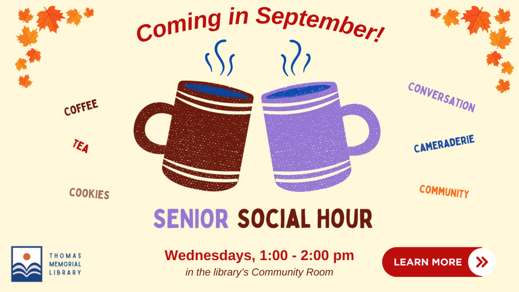 Senior Social Hour, click for more information