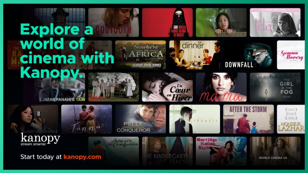 explore a world of cinema with kanopy