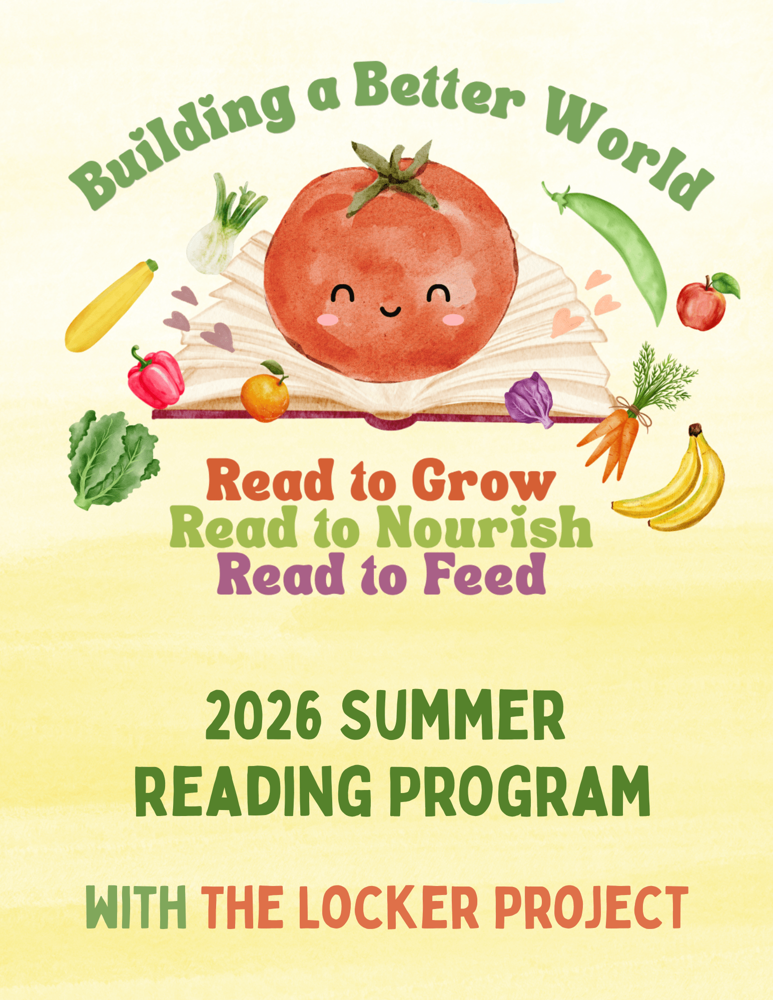 The logo for the 2026 Summer Reading Program