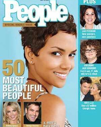 Halle Berry was the cover model for the 2003 "Most Beautiful" issue. People